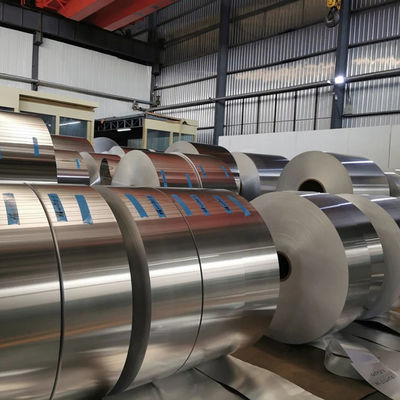 Perak 8K 2B BA disikat 1 inci bahan stainless steel strip 0.1mm-3mm ketebalan
