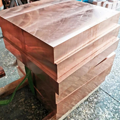 Konduktivitas Lembar Tembaga 1mm Logam Tembaga Tidak Merata C2700 C11000