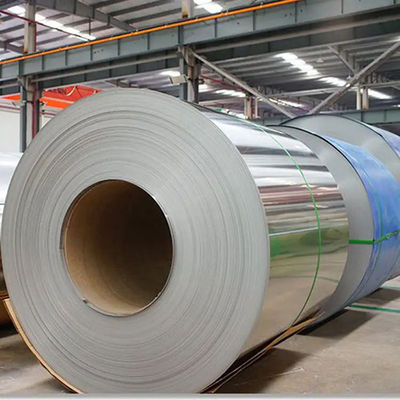 GB Standar 304 Cold Rolled Hot Rolled Coil Baja Tidak Berlemak Untuk Selang Fleksibel