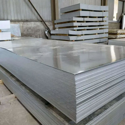 ASTM Galvanized Steel Plate Sheet Zinc Coating 40-600g/M2 Untuk Mold Dies