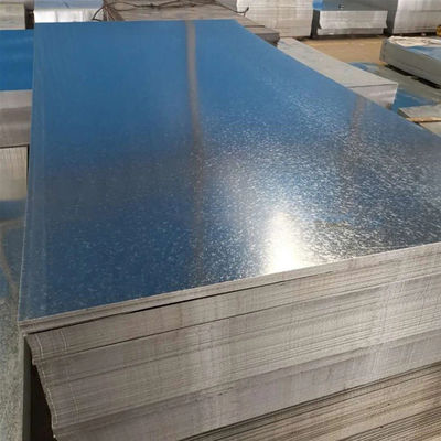 Lembar Baja Galvanis Ukuran Standar Hot Rolled Zinc Dilapisi 40-600g/m2