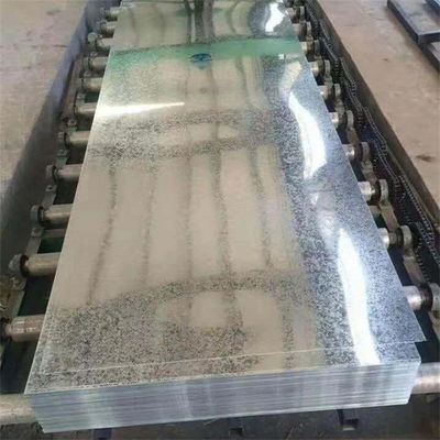 Lembar Baja Galvanis Ukuran Standar Hot Rolled Zinc Dilapisi 40-600g/m2