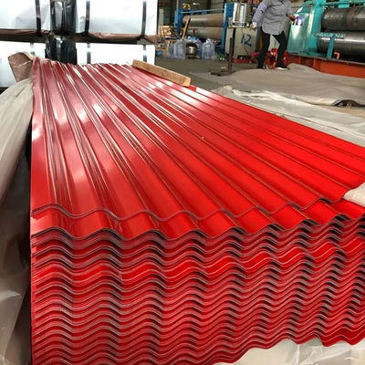 Prepainted Galvanized Steel Sheet Warna Lapisan Atap Lapisan 0.3mm-2mm