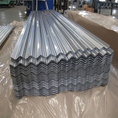 Plat kontainer Kaca 14 Gauge Panel baja bergelombang Lebar 200mm-1000mm