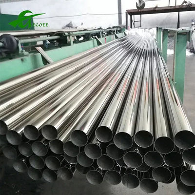 420 Stainless Steel Material Round Pipe Dengan Toleransi ± 1% Dan Permukaan 2B