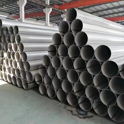 2B Permukaan Pipa Baja Rinsless 3mm Untuk Struktur persegi panjang Dalam Aplikasi Industri