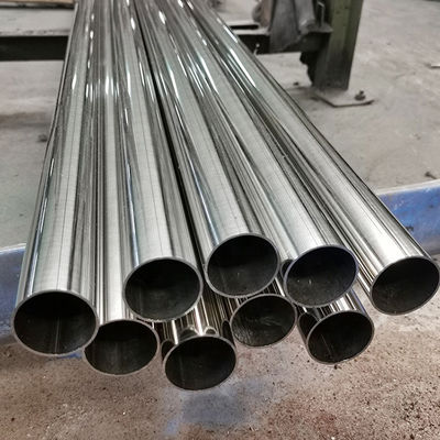 No 4 Permukaan bulat pipa stainless steel Panjang 1000mm 1200mm