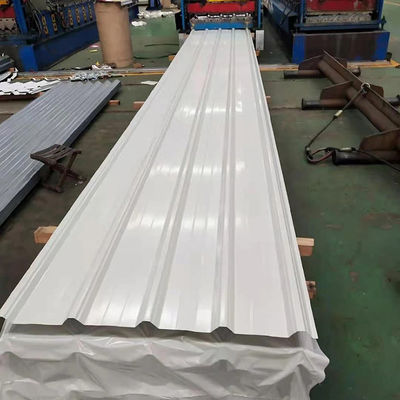 1300N persegi panjang bergelombang Panel Lapisan Atap Baja 7.5mm