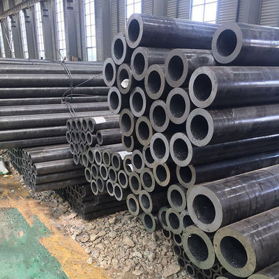 ASTM Q345D Q345C Q345E Q345B Pipa Baja Karbon Langsung Biasa