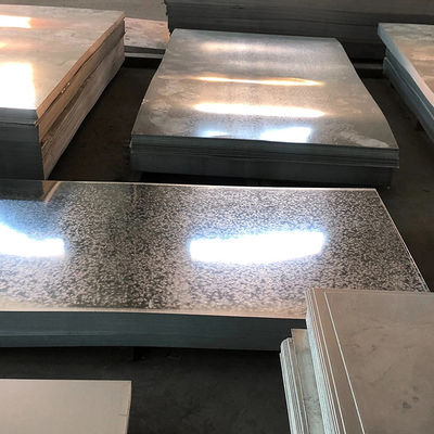 SGCC DX53D Lembar logam baja galvanis untuk industri konstruksi